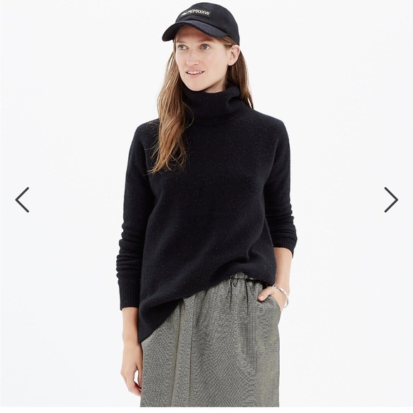 Madewell The Always 100% Wool Turtleneck Sweater - Picture 3 of 11